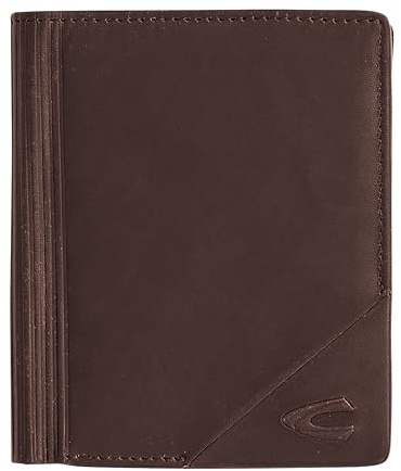camel active Geldbörse Taiga High Form Wallet Brown Dunkelbraun