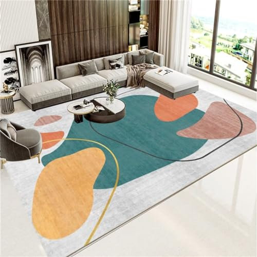 RUGMRZ Deko Wohnung Modernes Wohnzimmer teppiche für Schlafzimmer Mehrfarbig wohnzimmerteppich Kinder Teppich deko Wohnung Kamin deko300x400CM