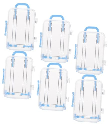 MUSISALY 6stücke Mini-koffer-geschenkboxen Für Party Favor Boxen Hochzeit Reiseparty-dekorationen Süßigkeitenboxen Mini-geschenkboxen Mit Italienischem Thema