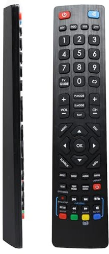 Mando a distancia universal para Televisor Technika Alba Blaupunkt Reemplazo compatible con el Mando a Distancia del Televisor para Blaupunkt (Black 1)