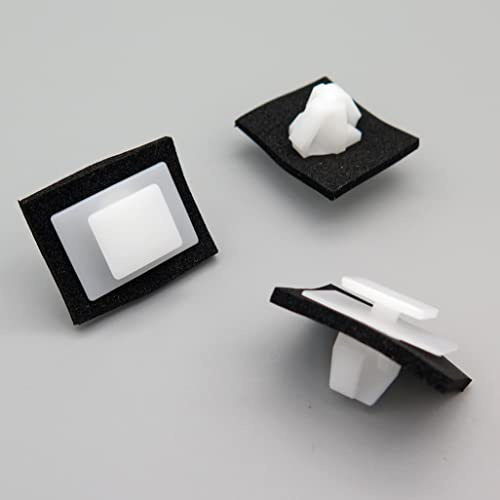 VVO Fasteners- Weiß Kunststoff-Clips. Seitenschweller, Schwellerverkleidung. Kompatibel mit einigen Hyundai Santa Fe, (Packung mit 10 Clips)