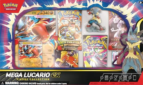 Pokémon TCG: Colección Mega Lucario ex Figure