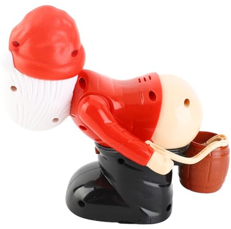 Santa Bubble Butt Blower, der Weihnachtsmann bläst Blasen aus seinem Hintern, kleine Seifenblasenmaschine für Festival, Party, Karneval