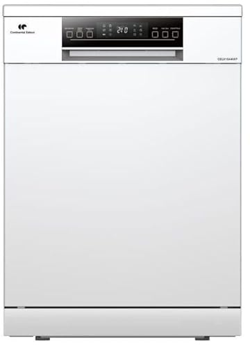 Lave-vaisselle pose-libre - CONTINENTAL EDISON - CELV1544IWP - 15 couverts - Inverter - 60 cm - 42 dB - Blanc