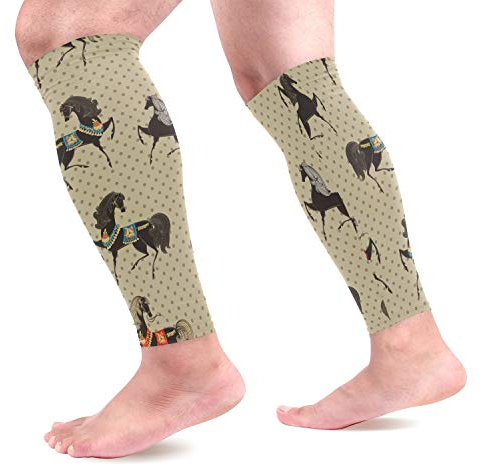 EZIOLY Kompressionsstrümpfe für Pferde, Sport, Wadenschutz, für Laufen, Radfahren, Mutterschaft, Reisen, Krankenschwestern