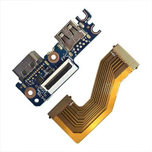 Gintai Interfaz VGA USB Tarjeta + Cable de Repuesto para HP Elitebook 745 755 840 845 850 G3 6050A2727501 837846-001