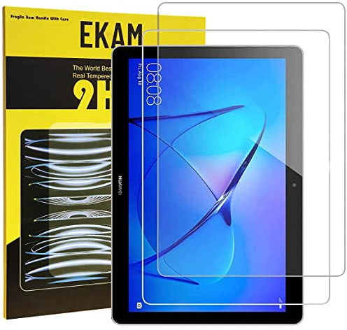 MOBILE STUFF LIMITED [2-Pack] Screen Protector Compatible for Huawei MediaPad T3 10 (9.6), [Anti-Scratch] Tempered Glass for Huawei MediaPad T3 10 (9.6)