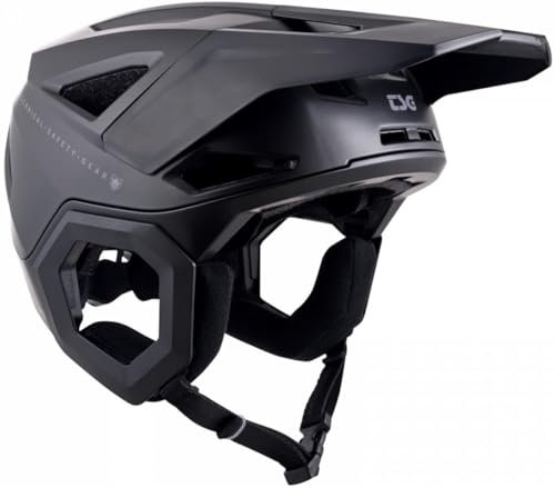 TSG Enduro Prevention Mountainbike-Helm, Größe L/XL, Schwarz