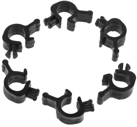 CANIGHT 10er-Pack Kabelclips Für Helmlampen Kabelclips Für Taschenlampen Kabelhalter Für Lichter Schnallen