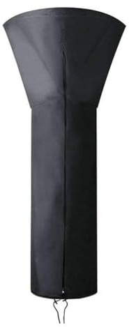 Mecerypt Patio Heater Covers with Zipper and Air Vent,Waterproof,Dustproof,Wind-,UV- Snow- 226X91X54CM Easy Install
