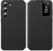 Funda para Samsung S24 Smart View Wallet Smartphone Case, para Samsung Galaxy S24 Funda Clear View, Flip espejo, tarjetero, ventana, para Samsung S24 funda Smart View