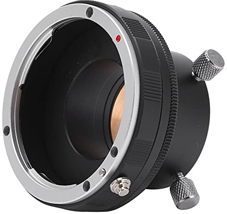 CHICIRIS Anneau D'Adaptateur de Lentilles Macro pour la Chambre de Chambre en Alliage en Aluminium Noir Aone EF/EF-S à Un Adaptateur Oculaire pour Les Lentilles SLR 1,25 Pouces avec des Yeux