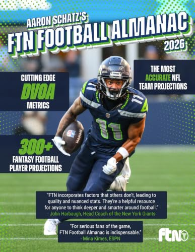 Aaron Schatz's FTN Football Almanac 2026: The Essential Guide to the 2026 NFL Season