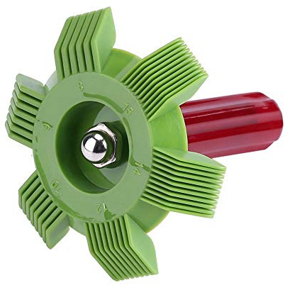 Bewinner Aileron de Peigne de redresseur de climatiseur de Voiture de véhicule Automobile de l'a/C de condensateur de radiateur évaporateur de Peigne de redresseur rake Outil de climatisation