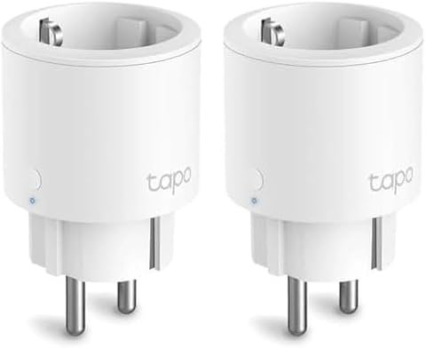Tapo P115 Presa Intelligente WiFi Smart Plug, Presa Mini Smart Wi-Fi, Monitoraggio Energetico, Controllo Vocale, Compatibile con Alexa e Google Home, Controllo Remoto Tramite APP Tapo