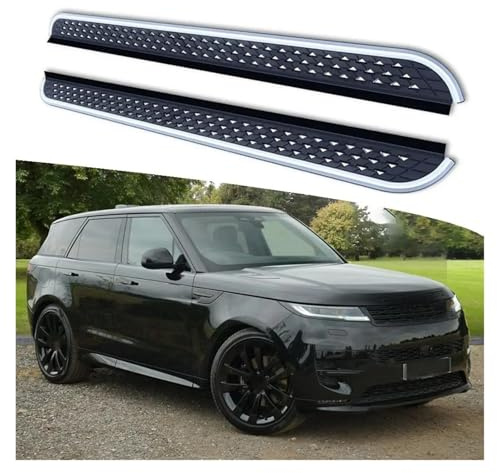 Jupe Latérale Voiture Winglet Wings Marchepieds Latéraux 2 Pièces Barres Nerf Pour Land Pour Rover Pour Range Pour Rover Pour Sport 2023 2024(D)