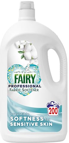 Fairy Professional Sensitive Fabric Softener Liquid 4L 200 Wash (Pack of 2) C010421