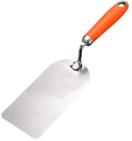 ＡＷＨＡＯ Llana de Masilla, Llana de Albañilería de Acero Inoxidable, Espátula para Lechado, Llana de Juntas con Mango Ergonómico para Proyectos de Construcción, Cuadrado