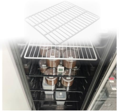 Grille de réfrigérateur en acier plastifié, rangement congélateur