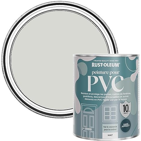 Rust-Oleum Grey uPVC Door and Window Paint in Matt Finish - Winter Grey 750ml
