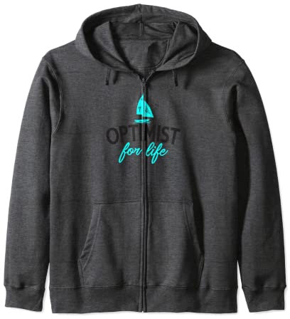 Segeln - Optimist For Life Design für Segler Kapuzenjacke