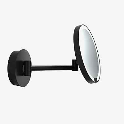 Decor Walther Just Look Plus Wandkosmetikspiegel LED mit Direktanschluss, Chrom glänzend - Vergrößerung 5-Fach