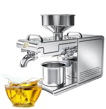 spremi olive per olio da casa spremi olive per fare olio a freddo Pressa per olio commerciale automatica, pressa industriale per carichi pesanti, pressa per olio di semi di noci, pressa a caldo e a