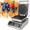 1750W Edelstahl Waffeleisen, Herzform Waffelmaschine Elektrische Waffelmaker, Profi Waffel Maker mit Timer, Einstellbare Temperatur DIY Waffelmaker Backen Waffelgerät mit Antihaftbeschichtung (Heart)