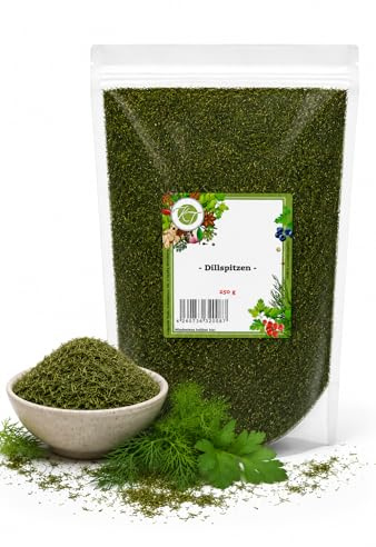 250 g Dillspitzen - Dill geschnitten & getrocknet - 1A Qualität