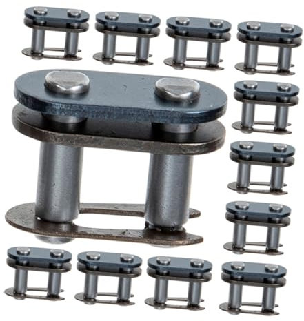 SOLUSTRE 12stücke Motorrad Kette Verbindungsglied Roller Kette Glied Für Motorrad Schnellverschluss Zubehör