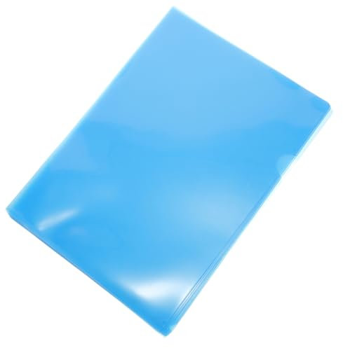 VILLCASE 12stücke Transparente Dokumentenschutzhüllen Offene Ordnerabdeckungen Aus Kunststoff Für Schulsachen Bürodokumente Und Reisemappen