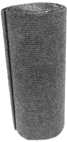 ROMISBABA Alfombra Rascador Adhesiva para Gatos Protector De Muebles y Sofás Autoadhesivo y Recortable para y Color Gris
