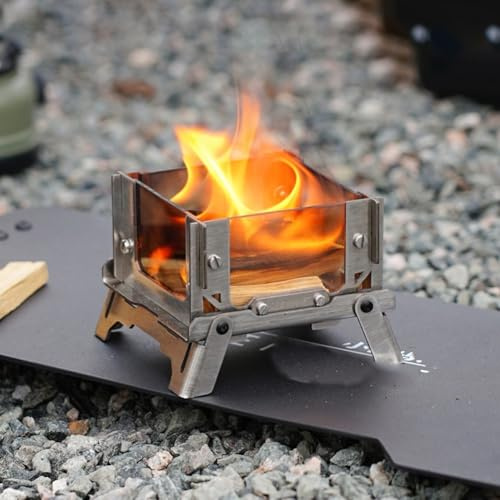 Tisch-Feuerschale, tragbarer Edelstahl-Holzofen, Aromatherapie-Diffusor für Innen- und Außenbereich, Terrasse, Partys, Wohnzimmer-Dekor