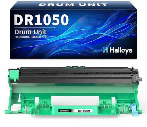 Halloya DR1050 DR-1050 Drum Unit Compatible with Brother DR1050 for HL-1110 HL-1112 HL-1212 HL-1210 DCP-1510 DCP-1610 DCP-1612 DCP-1512 MFC-1810 MFC-1910