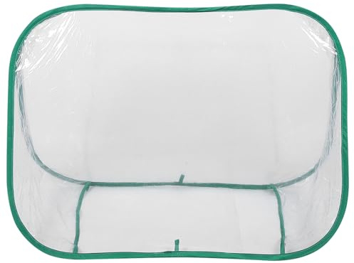 CIYODO Mini Serra Pieghevole Portatile per Piante in PVC Serra Triangolare per Piccoli Spazi Verdi e Balconi