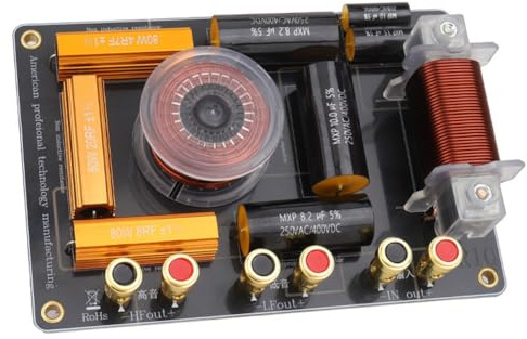Muuookka Home Theater Stage 1100W 2-Wege Lautsprecher Frequenzweiche 1600Hz Audio Hi-Fi Hoch-Tiefpassfilter Platine