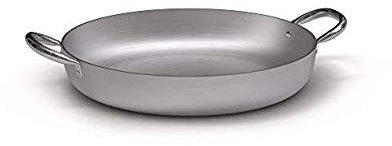 Ballarini 6809 Tegame Professionale per Induzione, Alluminio, Grigio, 45.5 x 32.5 x 6.5 cm