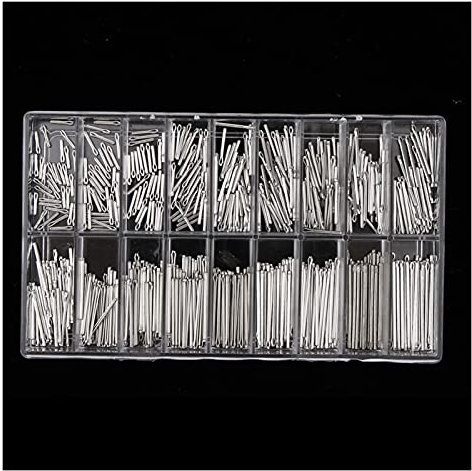 XLBH watch accessories 360Pcs 6-23mm Watch Band Bracelet Strap Link Pin Spring Cotter Bar Part Set Many styles