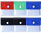 Pinsheng 6 Pièces Portable Cigarette Pocket Cendrier Réutilisables Ignifuge PVC Pochette pour Cendrier avec Poche Sans Odeur Cendrier de Poche pour Fumeur, 3 couleurs