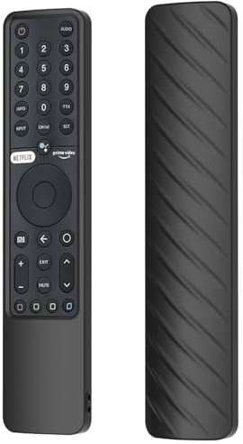 Funda de Silicona Compatible con el Mando a Distancia XIAOMI MI TV P1 / P1E / Q1 / Q1E / A2 Funda de Mando de Xiaomi TV XMRM-19 para Mando XIAOMI Smart TV A2