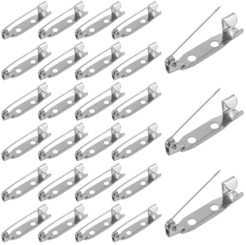 100 Pcs Brooch Pins,Secure Brooch Pin
