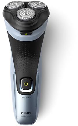 Philips Shaver 3000X Series Elektrischer Nass- und Trockenrasierer X3063/00, 2 Jahre Garantie