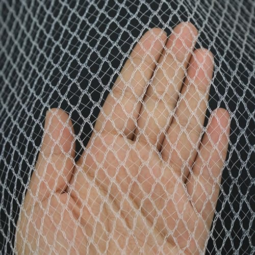 Filet en nylon résistant 3 x 10 m anti-grêle pour jardin, balcon, étangs, protéger plantes, légumes, fruits des oiseaux et des pigeons