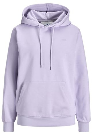 Jack & Jones Jxabbie RLX LS Every Hood Swt Noos, Rosa Viola., M