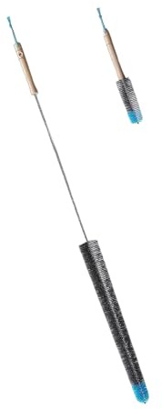 SZLIFE 2 Pezzi di Spazzola per la Pulizia del radiatore, Versatile, Flessibile, Pieghevole, Spazzola per lanugine dell'asciugatrice, pulitore di Prese