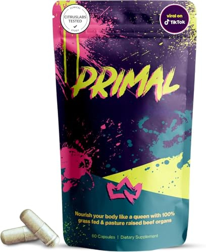 Supplemento di supporto ormonale femminile - complesso di organi di manzo nutrito con erba - equilibrio ormonale e energia sostenibile