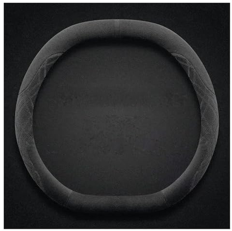Cubierta Volante para Dacia para Duster 2024 2026 Protector Volante Coche Antideslizante Accesorios Estilo Protector Volante(Duster Black C)