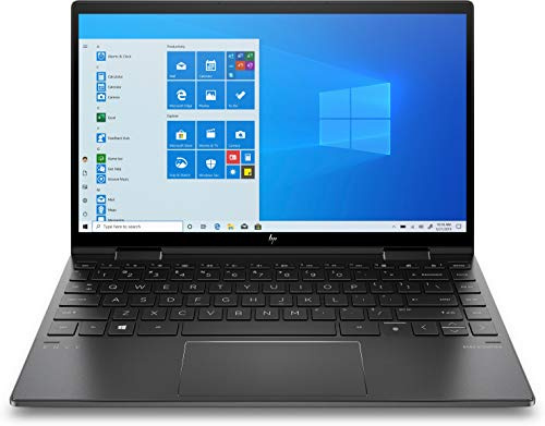 HP Envy x360 13-ay0455ng (13,3 Zoll/Full HD Touch) 2in1 Convertible Laptop (AMD Ryzen 5 4500U, 8GB DDR4 RAM, 512GB SSD, AMD Grafik, Windows 10, QWERTZ) schwarz, Fingerprintsensor