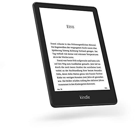 Kindle Paperwhite Signature Edition (32 GB), Zertifiziert und generalüberholt – mit Werbung - Schwarz