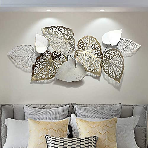 GDXFSM Decoración de Pared de Metal, 3D Decoraciones del Arte, Escultura de Metal Hierro Decoración del hogar